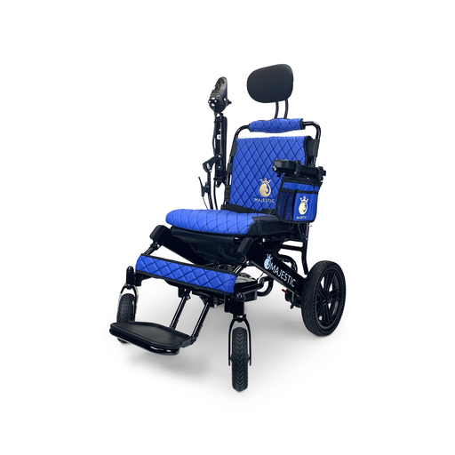 MAJESTIC IQ-8000 Remote Controlled Electric Wheelchair with Recline (17.5” OR 20” Wide Seat)