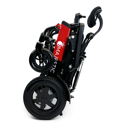 Comfy Go MAJESTIC WHEELCHAIR with Red Frame