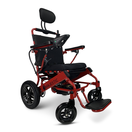 MAJESTIC IQ-8000 Remote Controlled Electric Wheelchair with Recline (17.5” OR 20” Wide Seat)