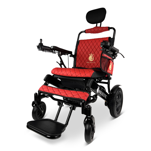 Comfy Go MAJESTIC WHEELCHAIR in Red