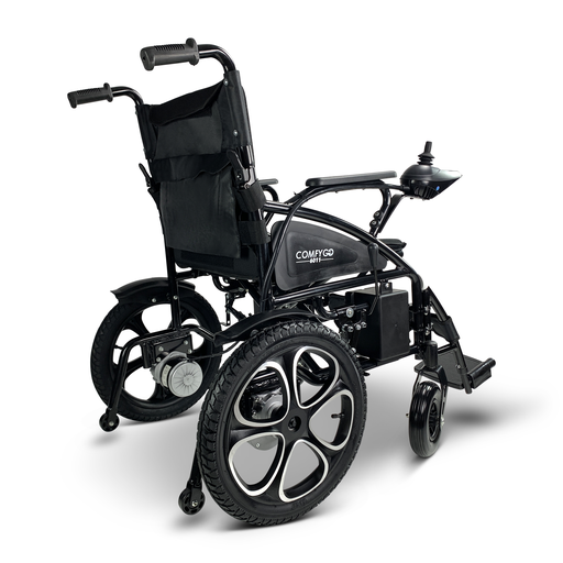 6011 ComfyGO Electric Wheelchair side view