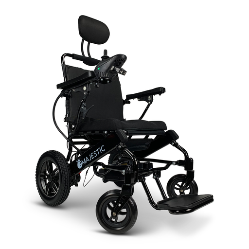 MAJESTIC IQ-8000 Remote Controlled Electric Wheelchair with Recline (17.5” OR 20” Wide Seat)